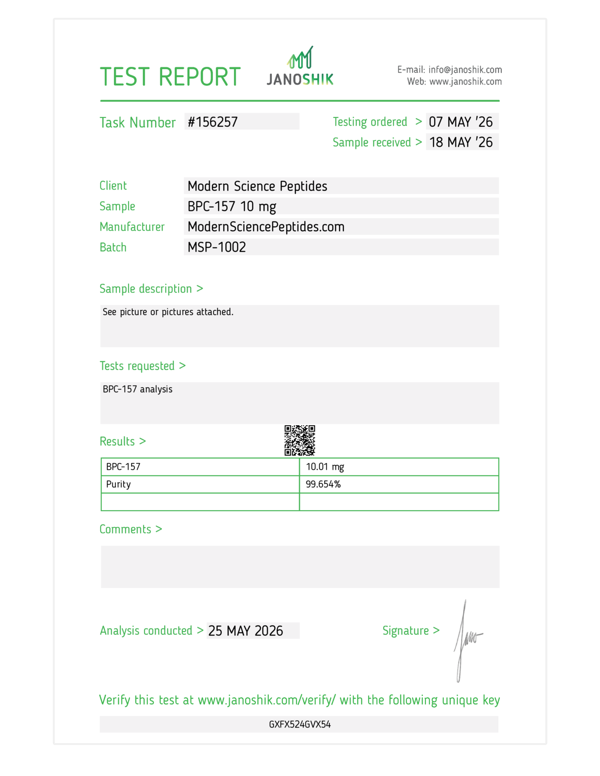 Certificate Preview