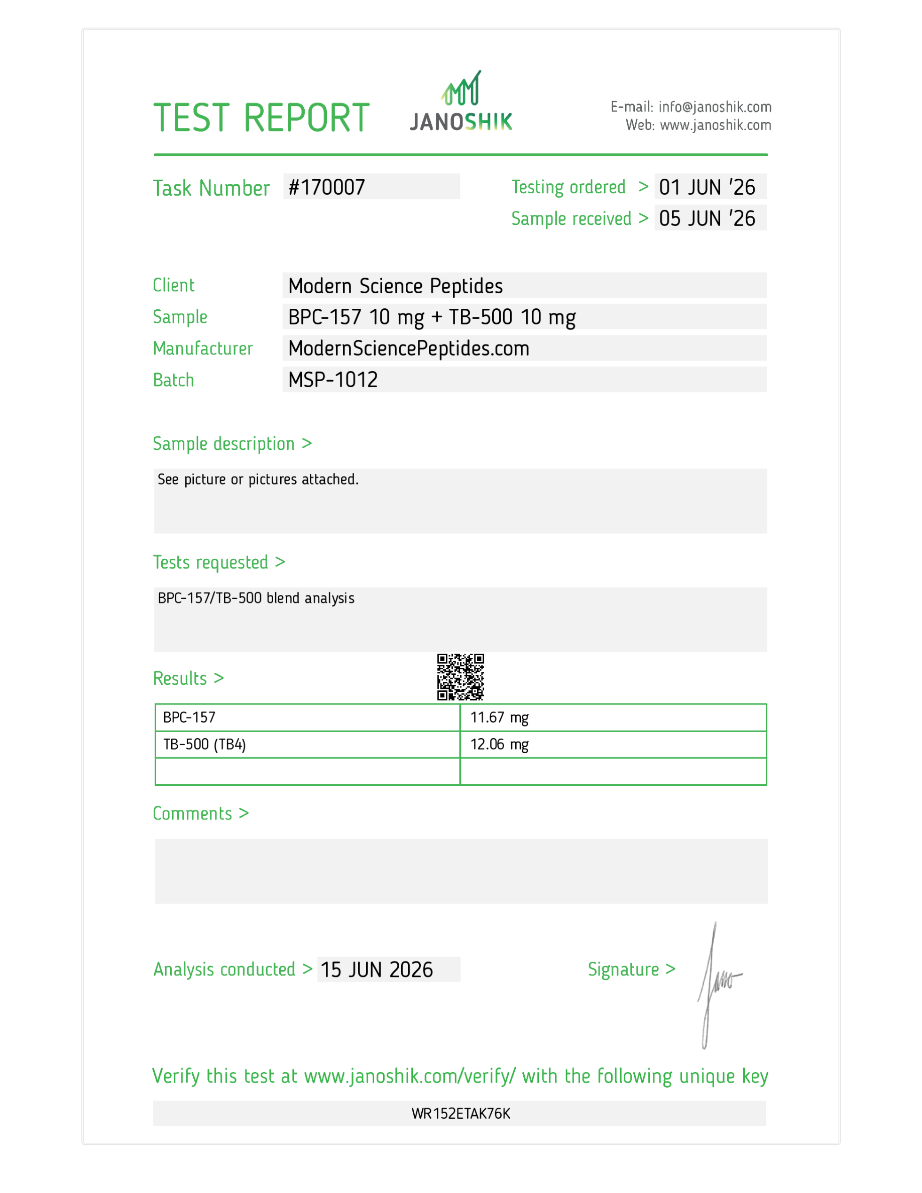 Certificate Preview