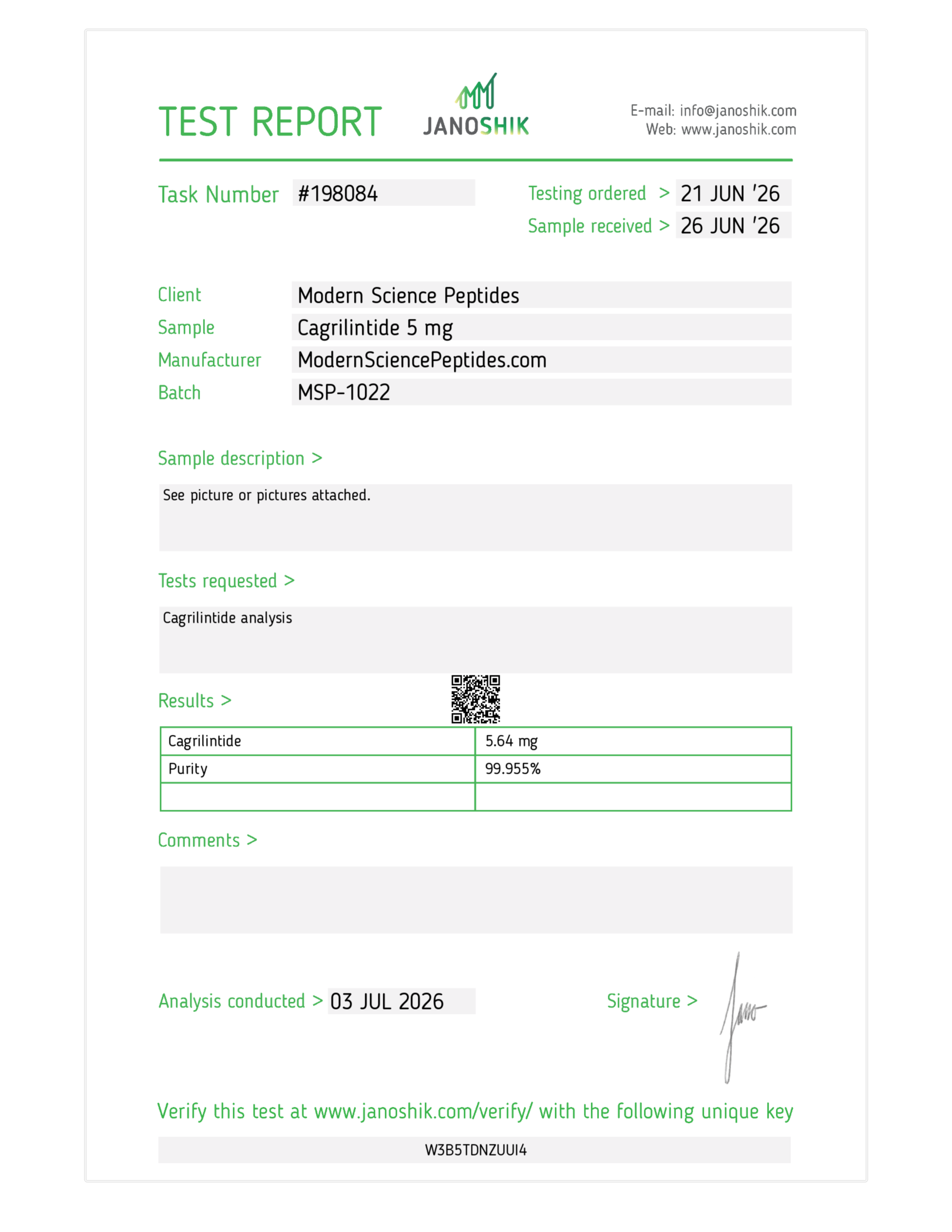 Certificate Preview